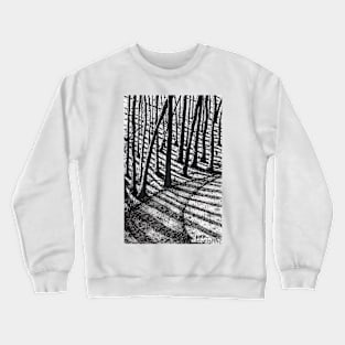 'Trees and Shadows' Crewneck Sweatshirt